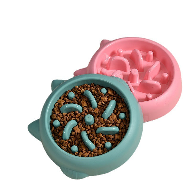 "No More Gulping! Anti-Choke Slow Feeder Bowl for Dogs & Cats" - Prateeks Woof Warehouse