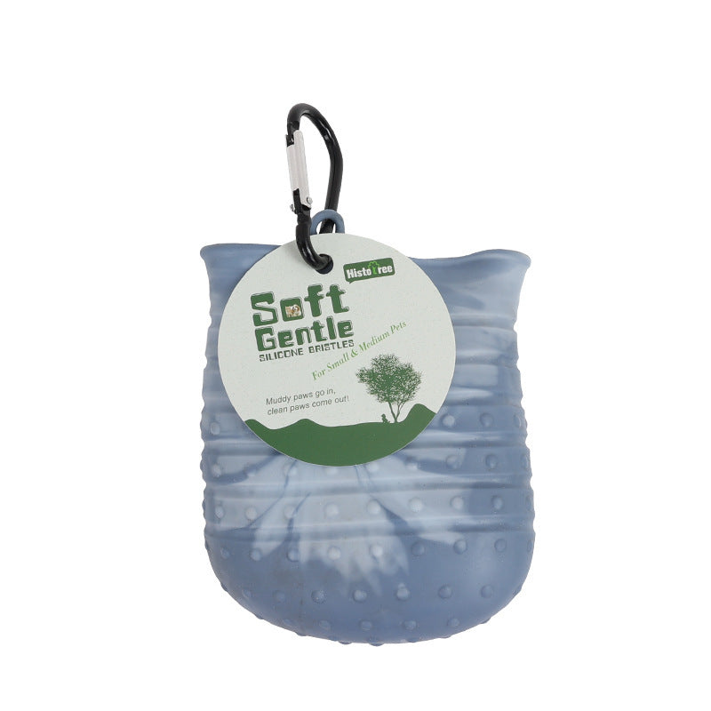 2-in-1 Dog Paw Cleaner Cup – Mess-Free Paws in Seconds! - Prateeks Woof Warehouse