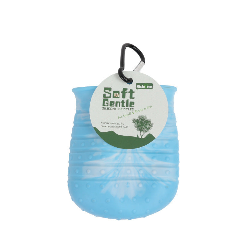 2-in-1 Dog Paw Cleaner Cup – Mess-Free Paws in Seconds! - Prateeks Woof Warehouse