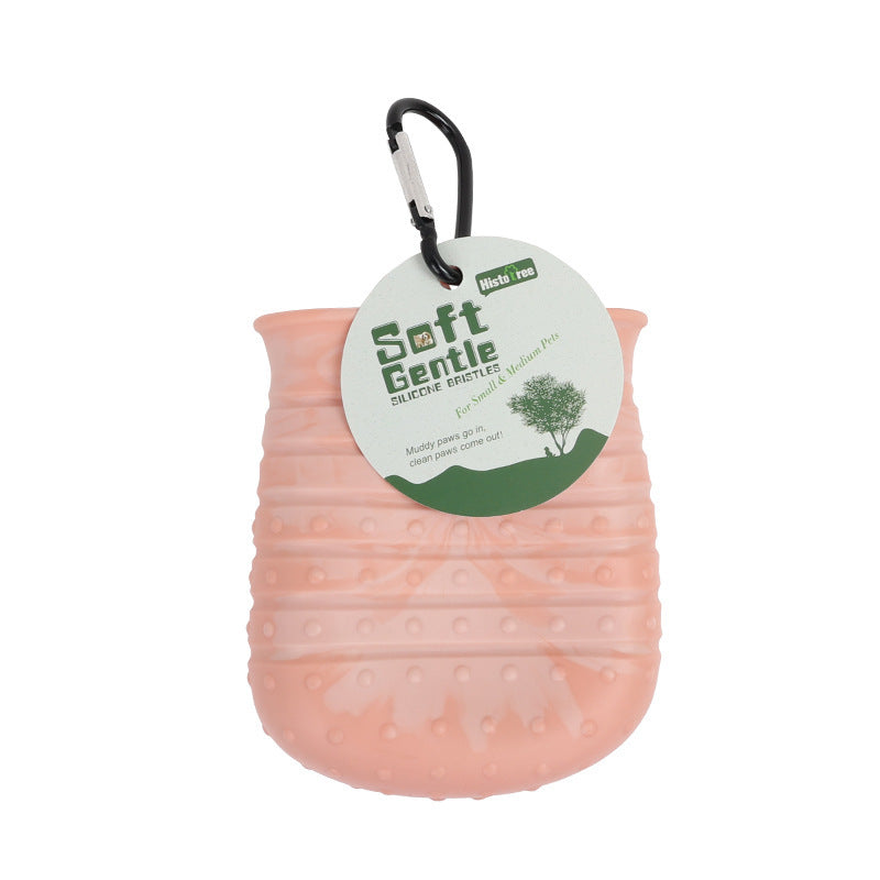 2-in-1 Dog Paw Cleaner Cup – Mess-Free Paws in Seconds! - Prateeks Woof Warehouse