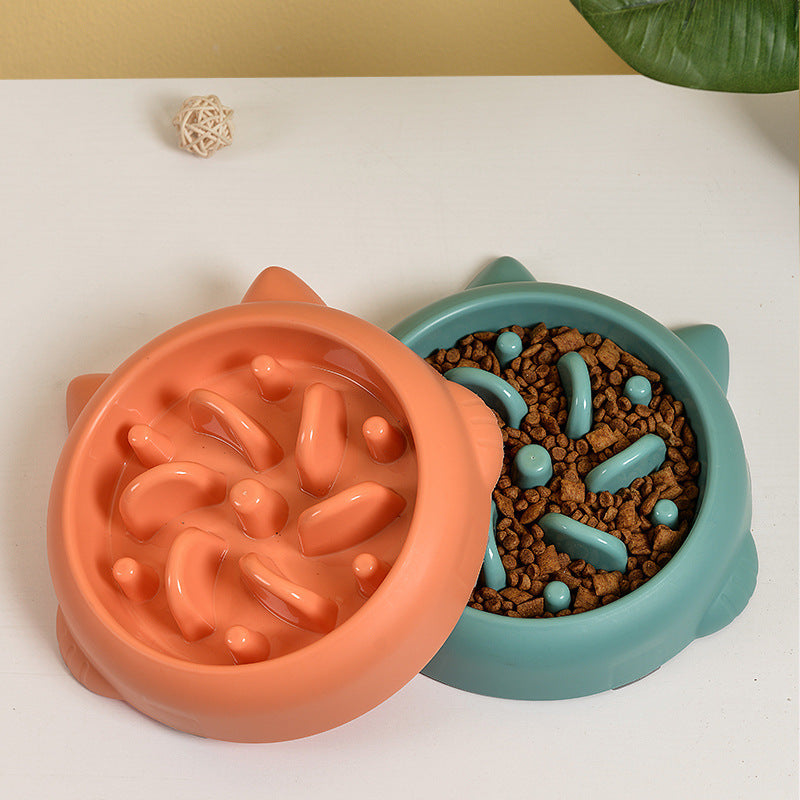 "No More Gulping! Anti-Choke Slow Feeder Bowl for Dogs & Cats" - Prateeks Woof Warehouse