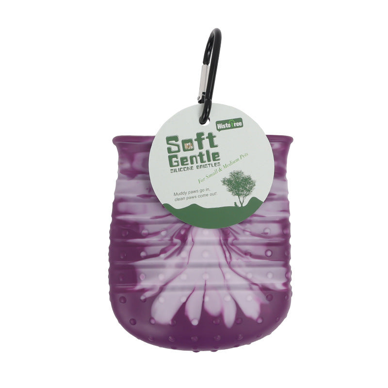 2-in-1 Dog Paw Cleaner Cup – Mess-Free Paws in Seconds! - Prateeks Woof Warehouse