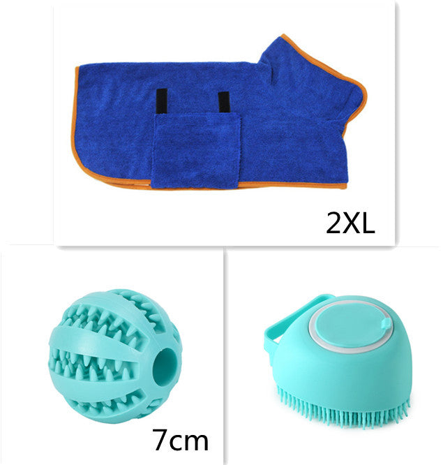 Silicone Dog and Cat Bath Massage Gloves Brush - Prateeks Woof Warehouse