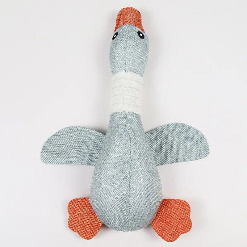 Plush Gator Chew Toy – Squeaky Dog Toy for Teeth & Training Fun - Prateeks Woof Warehouse