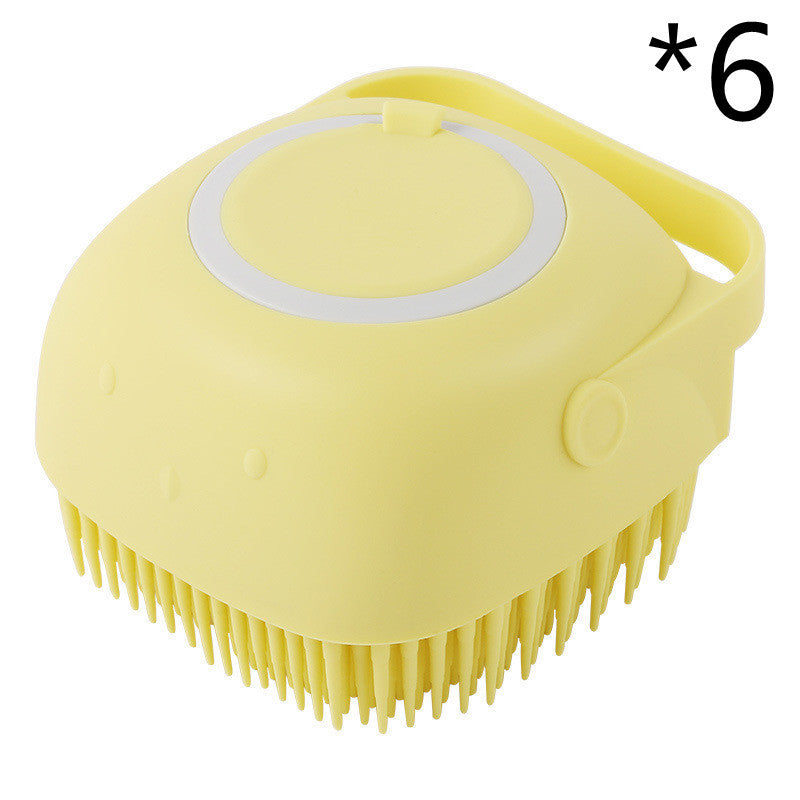 Silicone Dog and Cat Bath Massage Gloves Brush - Prateeks Woof Warehouse