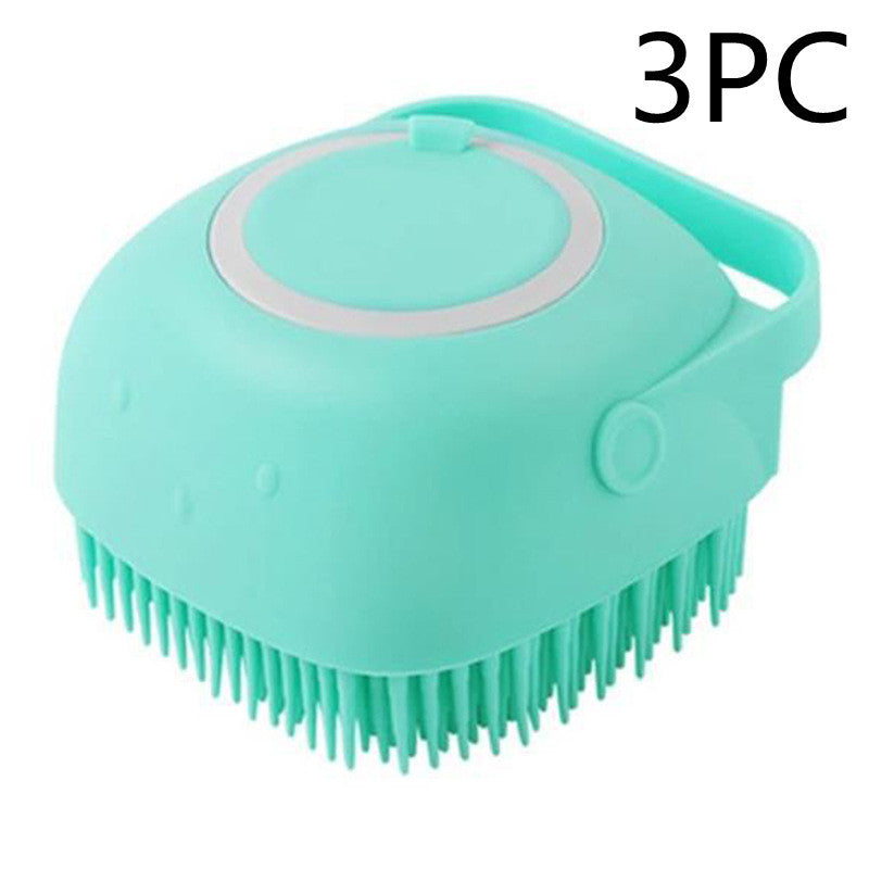 Silicone Dog and Cat Bath Massage Gloves Brush - Prateeks Woof Warehouse