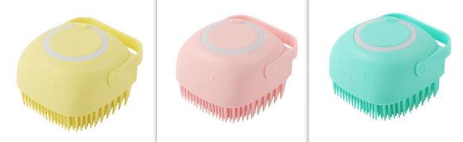 Silicone Dog and Cat Bath Massage Gloves Brush - Prateeks Woof Warehouse